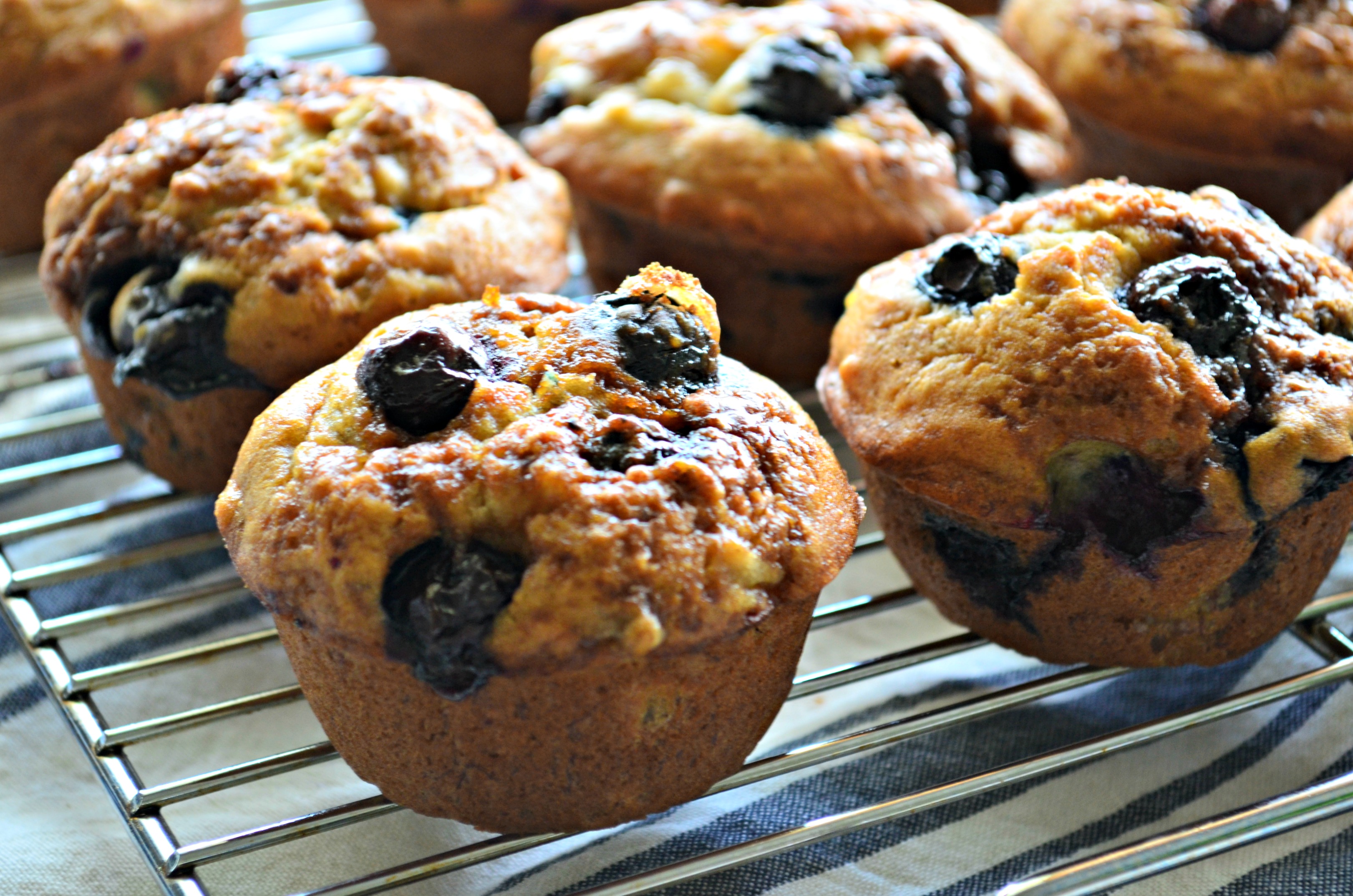 Blueberry Banana Muffins/Loaf (Sugar free)