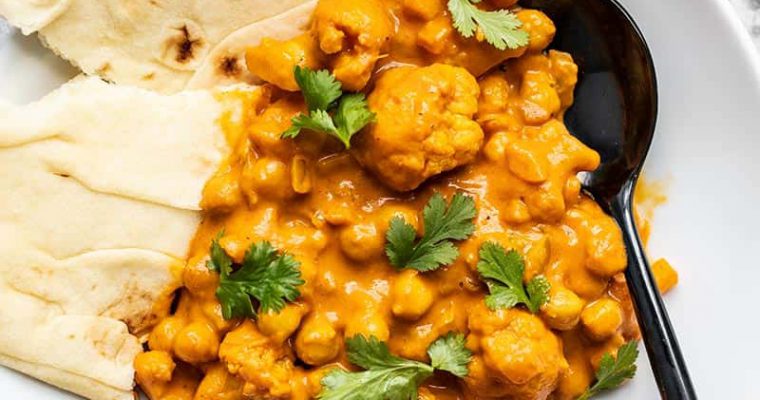 Chickpea and Cauliflower Curry