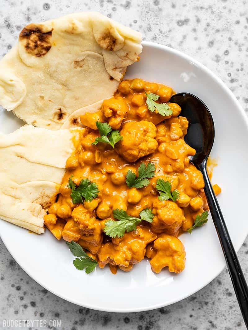 Chickpea and Cauliflower Curry