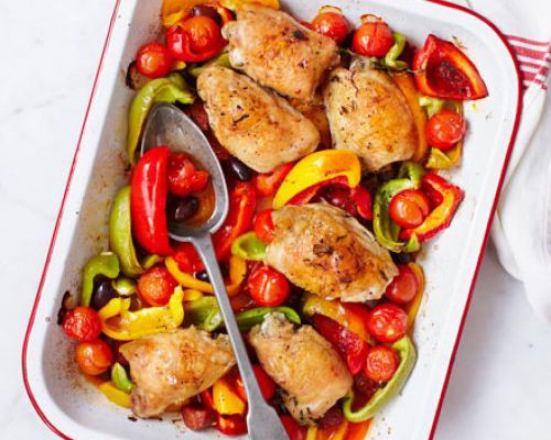 Spanish Chicken Traybake