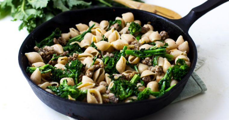 Broccoli Rabe and Sausage Pasta