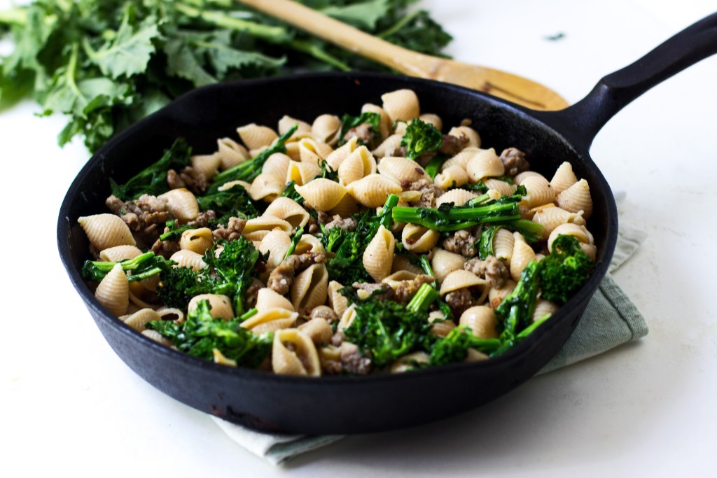 Broccoli Rabe and Sausage Pasta