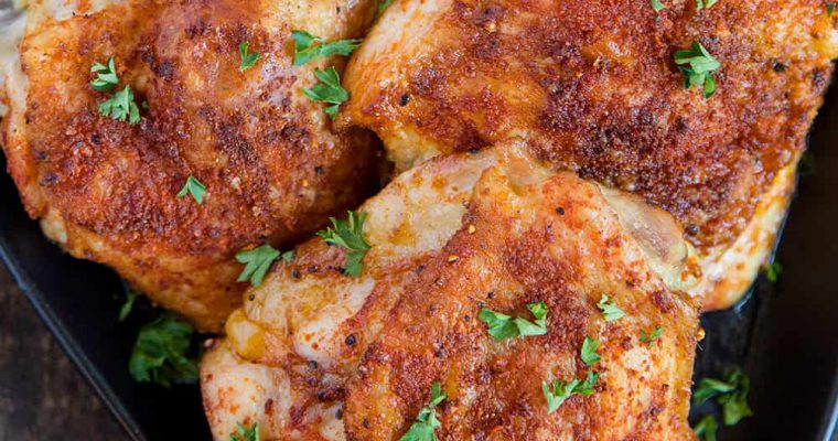 Baked Chicken Thighs