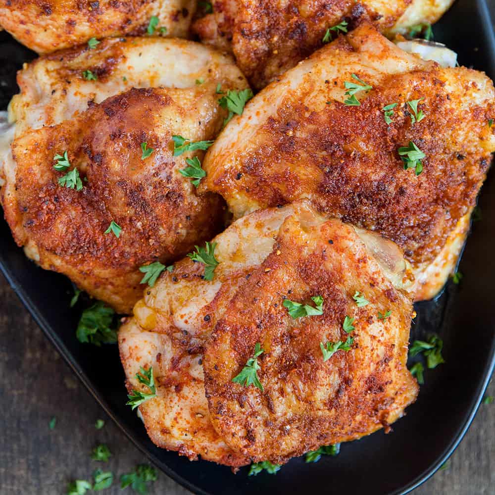 Baked Chicken Thighs