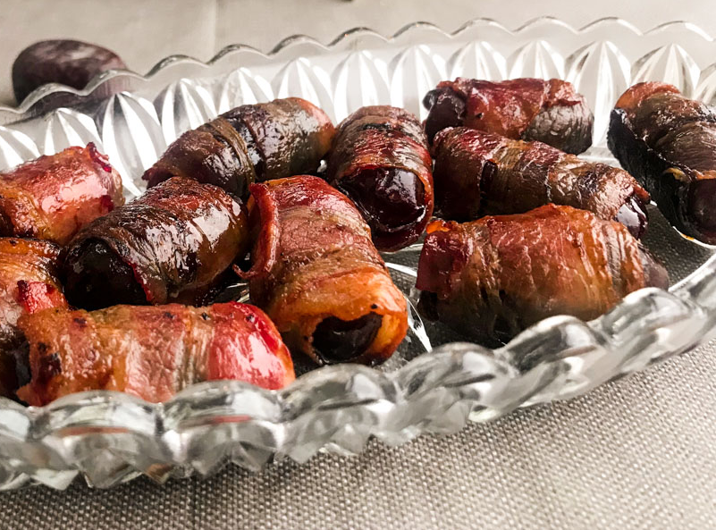 Bacon Wrapped Dates