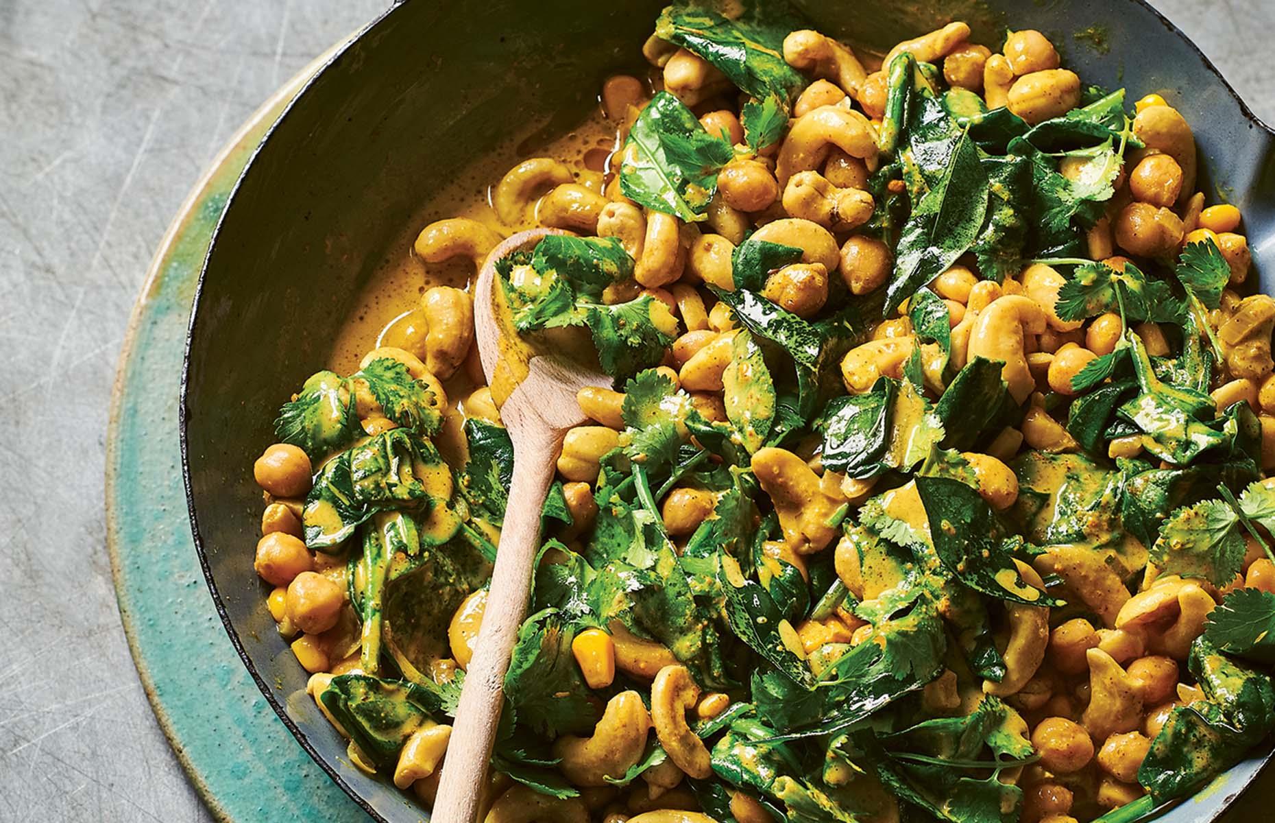 Chickpea Spinach Curry